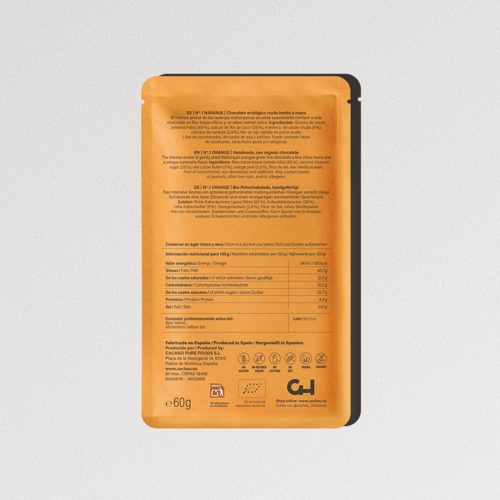 
                      
                        Organic Orange Chocolate Bar
                      
                    