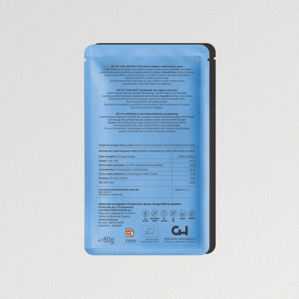 
                      
                        Organic Sea Salt Chocolate Bar
                      
                    