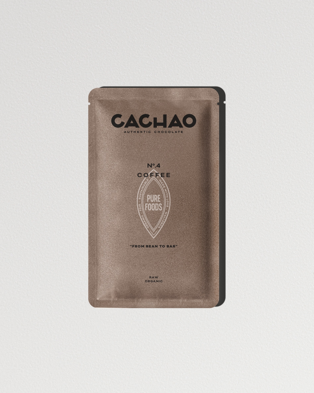 Barrita de chocolate y café ecológico