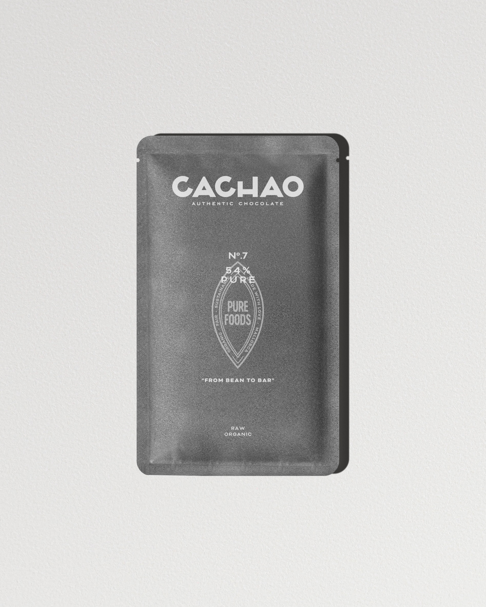 54% Pure, Organic Chocolate Bar