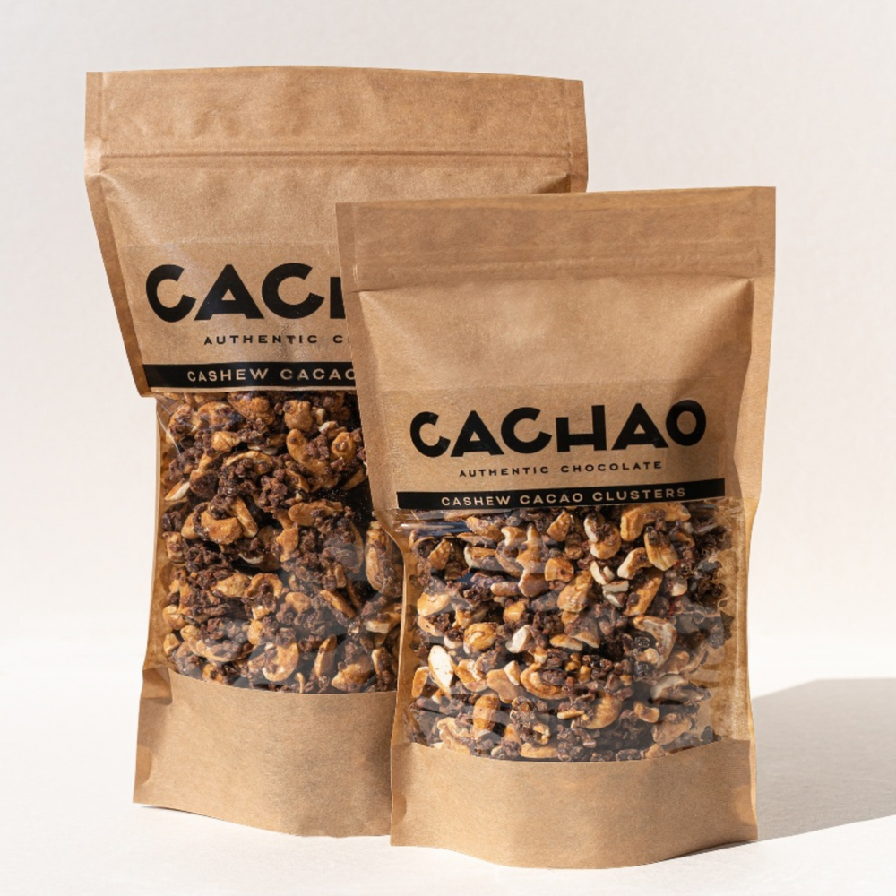
                      
                        Organic Cashew-Cacao Clusters
                      
                    